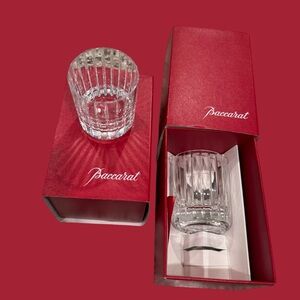 Baccarat White Crystal Drinkware Set for Dining